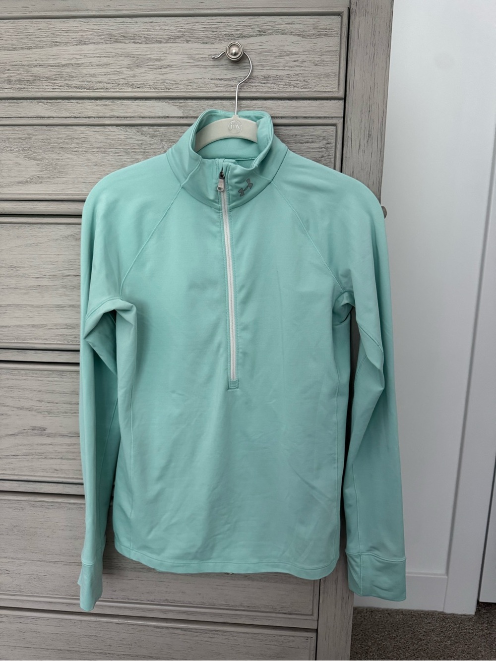 Under Armour Women’s Mint Quarter-Zip Performance fleece Pullover